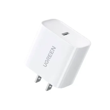 UGREEN 60449 20W USB C Charger PD 3.0 Fast Charger (White) US Plug