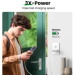 UGREEN 60449 20W USB C Charger PD 3.0 Fast Charger (White) US Plug - Image 2