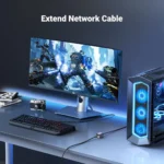 UGREEN 15117 RJ45 Ethernet Coupler for Cat8 Cat7 Cat6 Cat5 Cable (Gray) - Image 4