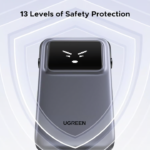 UGREEN 35603 Uno 30W PD Fast Charging 10,000mAh Power Bank Built-in Cable with TFT Display - Image 7