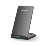 CHOETECH T524S 10W7.5W Fast Wireless Charging Stand with Phone Stand Function – Compatible with Samsung Galaxy and iPhone