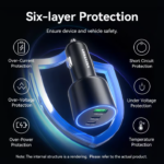 VENTION 165W Max 3-Port Car Charger (100W +65W +30W) PD 3.0 Fast Charging for MacBook Pro/iPad/iPhone 16/15 - Image 12