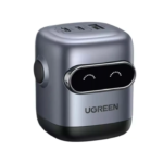 UGREEN 35186 UNO X662 QPai Robot 65W GaN Charger Smart LED Display - Image 2