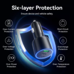 VENTION FFQB0 100W USB C Car Charger Smart Trickle Charging - Image 9