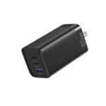 VENTION 65W GaN 3-Port USB-C Fast Charger (US Plug) PD 3.0 Type-C Adapter for iPhone 16/15/14/13 Pro Max