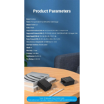 VENTION 20W USB-C & USB-A Fast Charger PD 20W & QC 18W (Black) US Plug - Image 11