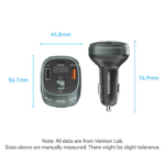 VENTION FFLB0 Bluetooth FM Transmitter 30W PD Fast Charging for Car - Image 13