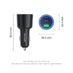 VENTION 165W Max 3-Port Car Charger (100W +65W +30W) PD 3.0 Fast Charging for MacBook Pro/iPad/iPhone 16/15 - Image 15