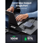 UGREEN 40913 Nexode 200W USB C GaN Charger 6-Ports Desktop Charger - Image 3