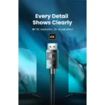 UGREEN 40105 4K HDMI Male to Male Cable Braided (15 Meter) - Image 4