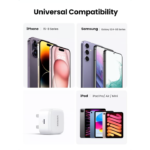 UGREEN 60451 20W USB C Plug Supports Max 20W PD Fast Charger UK Plug Compatible with iPhone 17/16/15/14 Pro/Pro Max - Image 4