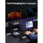 UGREEN 40913 Nexode 200W USB C GaN Charger 6-Ports Desktop Charger - Image 4