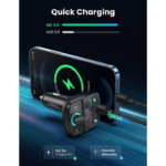 UGREEN 80910 Bluetooth FM Transmitter Car Adapter - Image 3