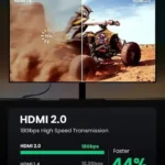 UGREEN 40410 4K HDMI To HDMI Male Cable 2 Meter (Black) - Image 5