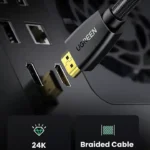 UGREEN 40411 4K HDMI to HDMI Male Cable 3 Meter (Black) - Image 5