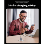 UGREEN 90901 NEXODE USB-C 30W GAN Foldable Fast Charger (Gray) US Plug for iPhone 16/15 - Image 5