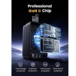 UGREEN 10334 NEXODE 65W USB-C GaN 3 Ports Wall Charger US Plug (Black) for iPhone 16/15/14/13 - Image 2