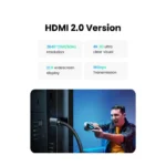 UGREEN 40102 4K HDMI Male to Male Cable Braided (3 Meter) - Image 6