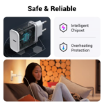 UGREEN 60450 20W USB C Charger PD 3.0 Fast Charger (White) EU Plug - Image 5