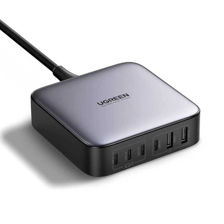 Untitled design UGREEN 40913 Nexode 200W USB C GaN Charger 6-Ports Desktop Charger