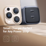 UGREEN 90573 NEXODE Dual USB-C 45W GAN Fast Charger (Gray) Compatible for iPhone 17/16/15 - Image 2