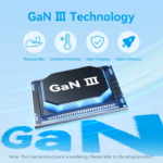 VENTION 20W GaN Fast Charger PD3.0 & QC3.0 with Lightning Cable MFi Certified (1 Meter) Black - Image 3