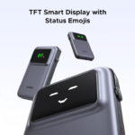 UGREEN 35603 Uno 30W PD Fast Charging 10,000mAh Power Bank Built-in Cable with TFT Display - Image 3