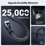 UGREEN 80405 8K HDMI to HDMI Braided Cable (5 Meters) - Image 7