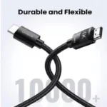 UGREEN 40102 4K HDMI Male to Male Cable Braided (3 Meter) - Image 3