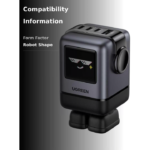 UGREEN 45514 Uno 100W 4-Port Robot GaN Fast Charger for iPhone 17/16, Galaxy S25/S24 - Image 4