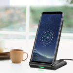CHOETECH T524S 10W7.5W Fast Wireless Charging Stand with Phone Stand Function – Compatible with Samsung Galaxy and iPhone - Image 5