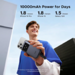 UGREEN 35603 Uno 30W PD Fast Charging 10,000mAh Power Bank Built-in Cable with TFT Display - Image 5