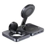 UNITEK Qi2 Foldable 3-in-1 Charging Station 15W MagSafe Wireless Charger - Image 10