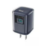 Acefast A55 Sparkling 30W GaN Charger LED Power Display (US Plug) AI Temp Control, Transparent Design for iPhone 17/16/15 - Image 3