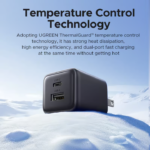 UGREEN 55533 20W GaN Fast Charger Dual Port USB-C & USB-A PD 3.0 QC 3.0 for iPhone 16/15 Pro Max - Image 5