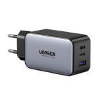 UGREEN 10335 Nexode 65W GaN USB C Wall Charger (EU Plug) for iPhone 17/16/15, Galaxy S25/S24