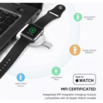 UGREEN 50944 Portable Magnetic Charger for Apple Watch (MFi Certified) - Image 3