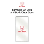 Samsung   Galaxy   S24   Ultra   Anti   Static   Clear   Glass   Protector