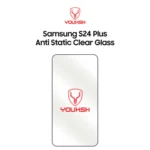 Samsung   Galaxy   S24   Plus   Anti   Static   Clear   Glass   Protector