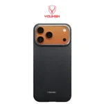 YOUKSH   iPhone   17   Pro   Max   Tactile   Woven   Case,   Carbon   Thin   Case   IP   17   Pro   Max