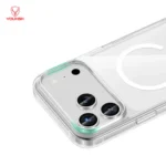 Youksh   MagSafe   Transparent   Case   for   iPhone   17   Air   Ð   Lightweight   Slim   Clear   Case   with   Magnetic   Wireless   Charging - Image 3
