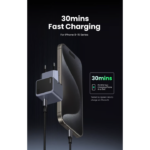 UGREEN 35041 NEXODE Air USB-C 30W GaN Infinity PD Fast Charger (Gray) EU Plug for iPhone 17/16/15 - Image 3