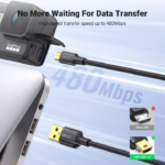 UGREEN 30472 USB 2.0 Male to Mini 5-Pin Male Cable (2 Meter) - Image 3