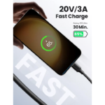 UGREEN 10306 USB-C to USB-C Cable 60W (2 Meter) PD 3.0 Fast Charging Cable for iPhone 16/15 Series - Image 4