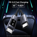 UGREEN 35513 Uno 100W USB C to USB C Fast Charging 5A (3 Meter) for iPhone 17/16/15 Pro Max, Galaxy S25/S24/S23 Ultra - Image 3