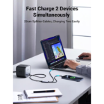 UGREEN 35087 2-in-1 Universal 100W PD Fast Charging Cable (1.5 Meter) Compatible for iPhone 17/17 Pro/17 Pro Max - Image 3