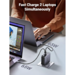 UGREEN 90548 Nexode 140W USB C Nexode PD3.1 PPS 3-Port Foldable GaN Fast Laptop Wall Charger - Image 3