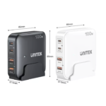 UNITEK 100W Desktop GaN Charging Station 4-Port Fast Charger with Stand - Image 5