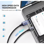 UGREEN 60126 USB-A TO USB-C Cable Aluminum Braid (1 Meter) Compatible with iPhone 17/16/15 /Plus/Pro/Pro Max - Image 4