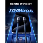 UGREEN 80150 USB-C to USB-C 240W USB 3.2 Gen 2 10Gbps 4K@60Hz Charger Cable (1 Meter) - Image 4
